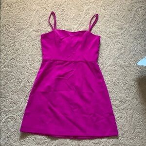 WHISPER DRESS - Hot Pink